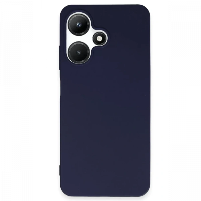 İnfinix Hot 30i Kılıf First Silikon - Lacivert