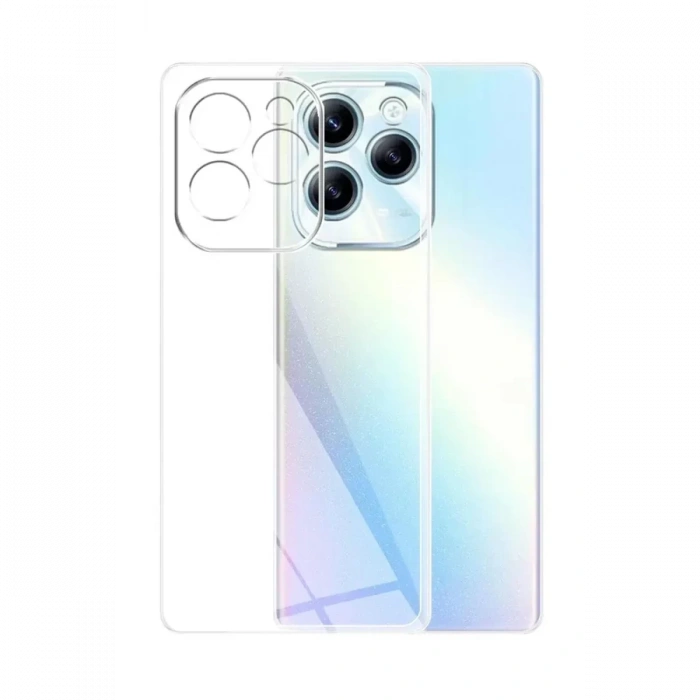 İnfinix Hot 40i Kılıf Lüx Şeffaf Silikon