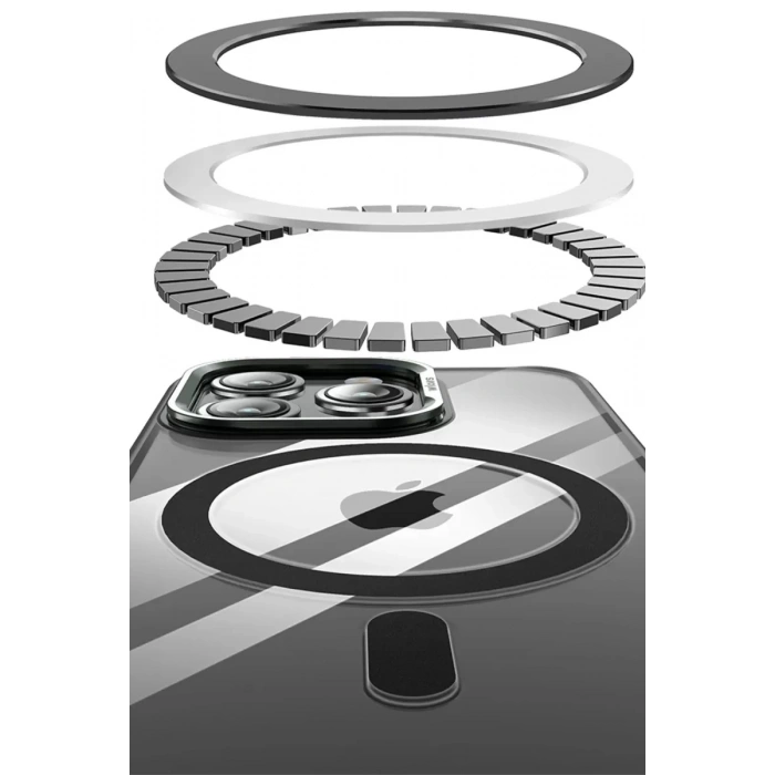 iPhone 14 Pro Drop Magsafe Kapak - Derin Mor