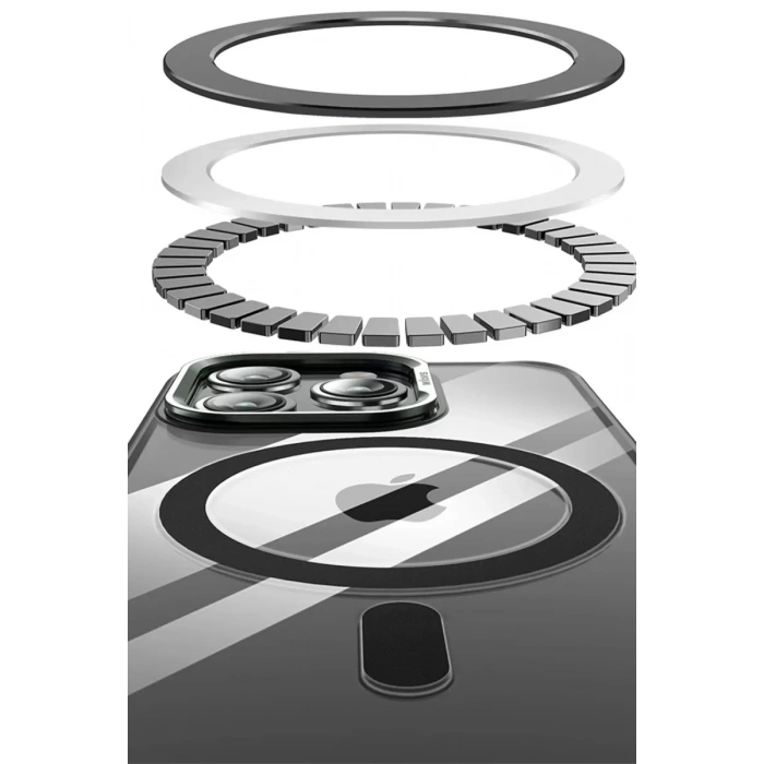 iPhone 14 Pro Drop Magsafe Kapak - Titan Gri