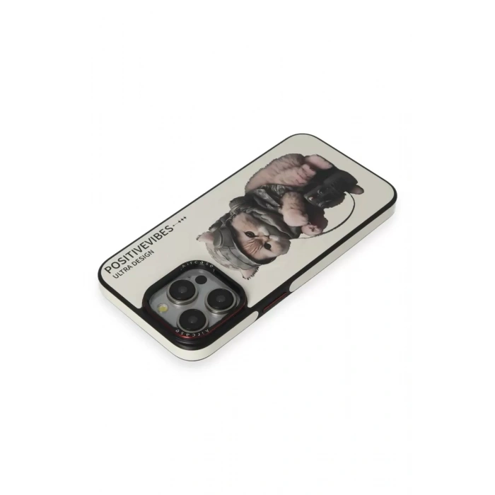 iPhone 14 Pro Fun Magsafe Kapak - Beyaz