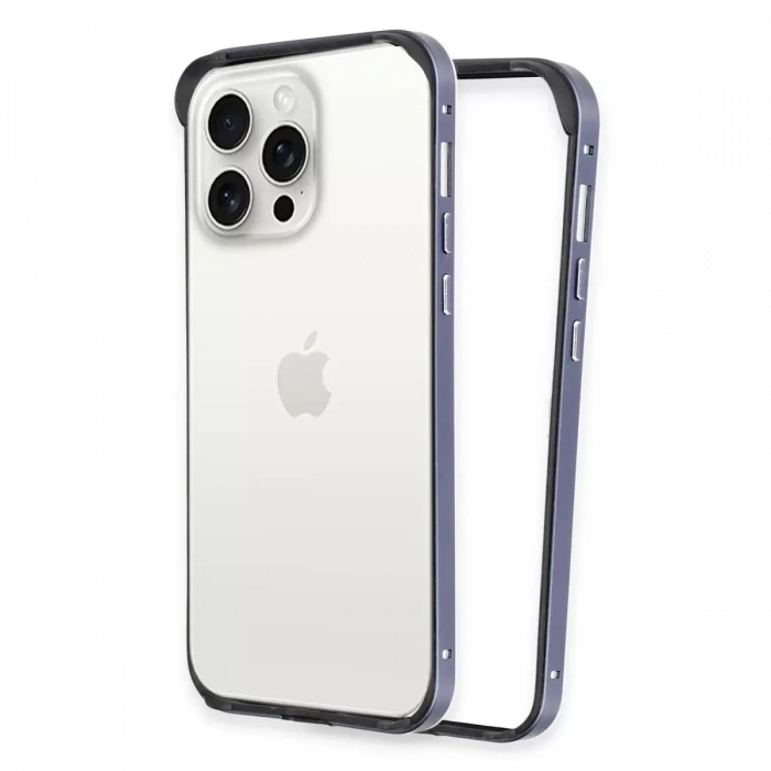 iPhone 14 Pro Land Bumper Koruma Kapak - Lacivert