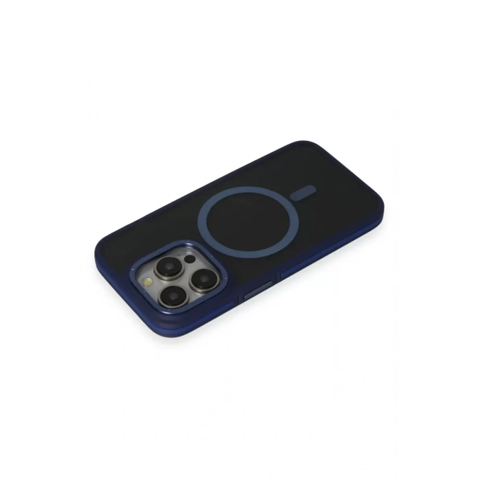 iPhone 14 Pro Max Kılıf Rocky Magsafe Kapak - Lacivert