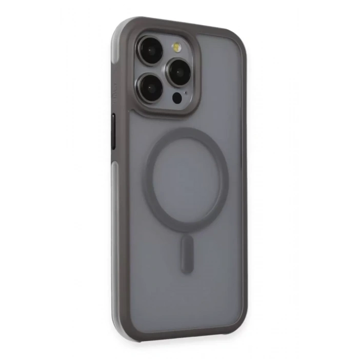 iPhone 15 Pro Max Toras Airbag Magsafe Kapak - Titan Gri