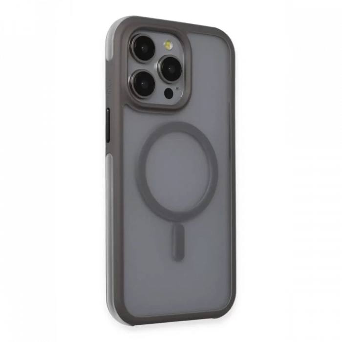 iPhone 15 Pro Max Toras Airbag Magsafe Kapak - Titan Gri
