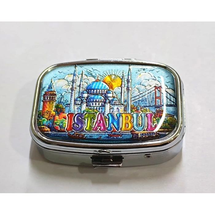 İstanbul Temalı İlaç Kutusu - Model 4
