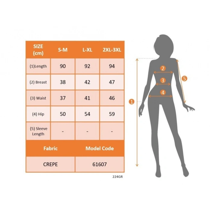 Kadın Ip Askılı Geniş V Yakalı çift Renkli Janjan Krep Elbise