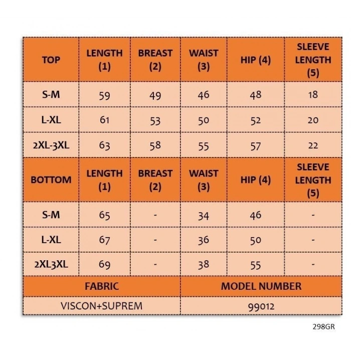 Kadın Kısa Kollu Bisiklet Yaka Viskon Bluz Desenli Dalgıç Etek Ikili Takım