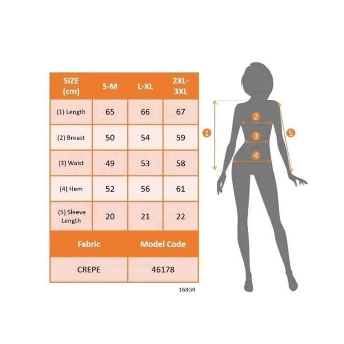 Kadın Kısa Kollu Tül Detaylı Taşlı Janjan Krep Bluz