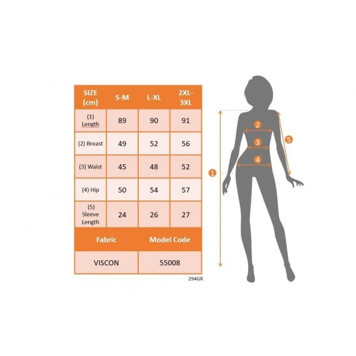 Kadın Kısa Kollu V Yaka Ribana Detaylı Cepli Dizüstü Viskon Elbise
