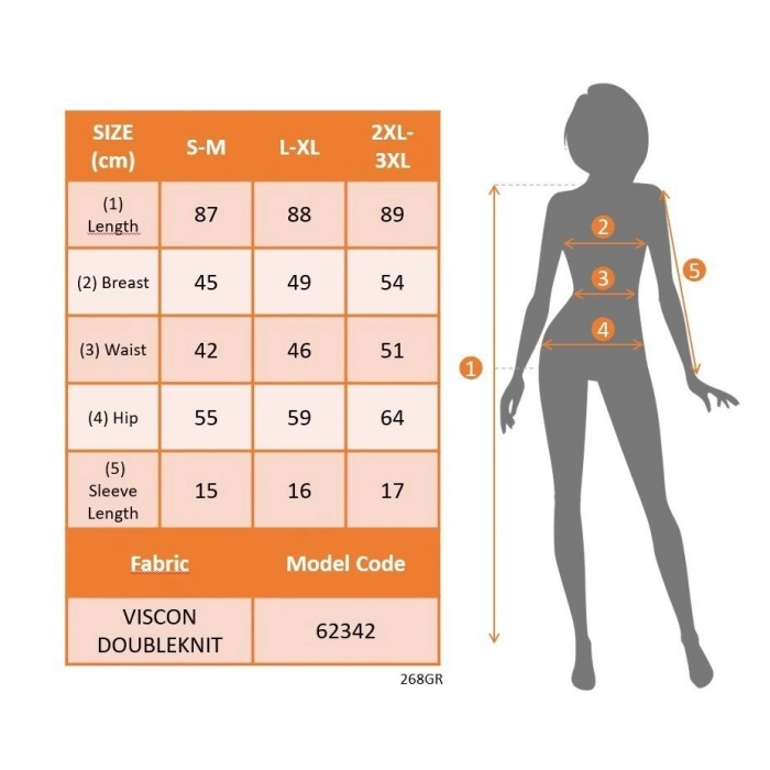 Kadın Kısa Kollu Yakası Fermuarlı Kısa Viskon Iki Iplik Elbise