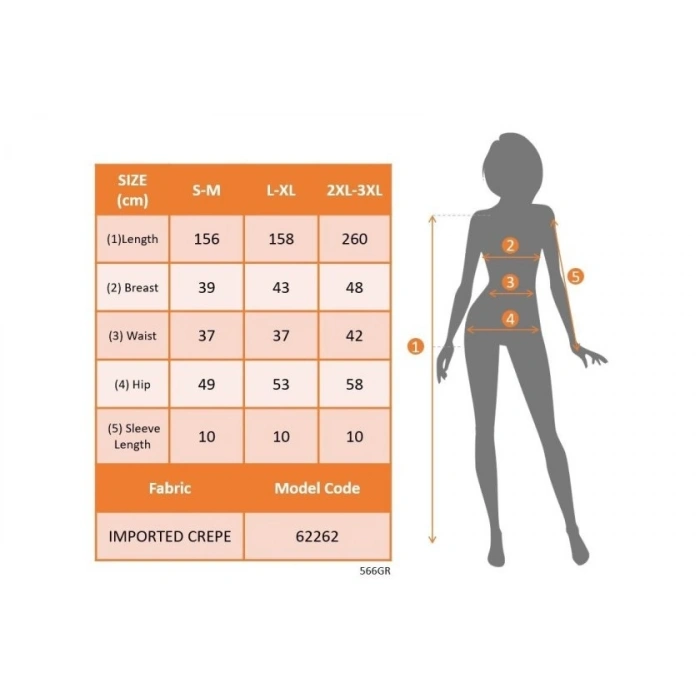 Kadın Madonna Yaka Pileli Derin Yırtmaçlı Uzun Ithal Krep Elbise