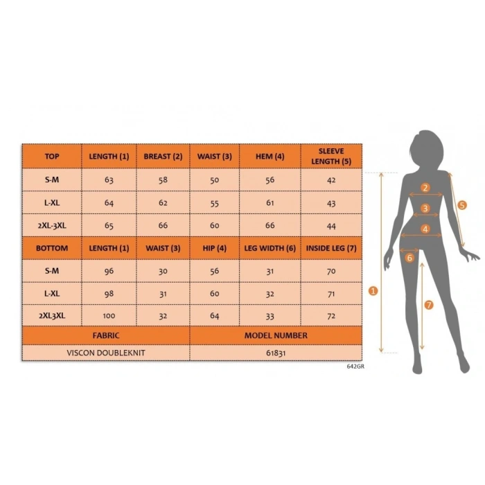 Kadın Uzun Kollu Bisiklet Yaka Belden Büzgülü Bağcıklı Viskon Iki Iplik Bluz Ve Pantolon Ikili Takım
