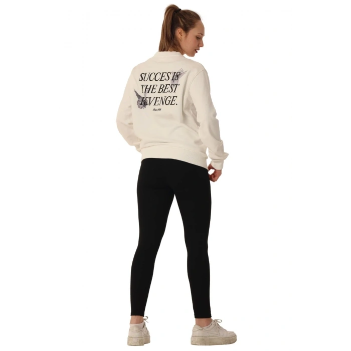 Kadın Yüksek Bel Toparlayıcı Çelik Örme Interlok Tayt