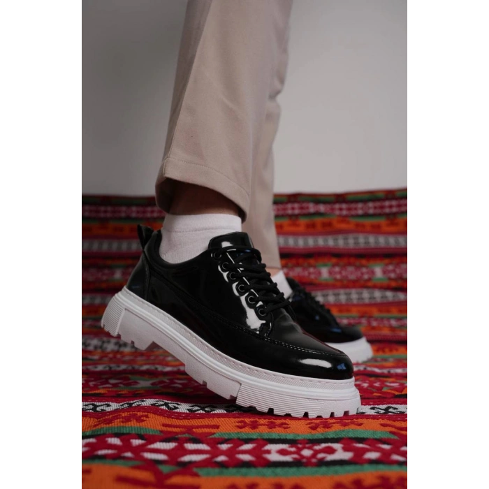 KB-702 Kuback Siyah Rugan Günlük Erkek Ayakkabı