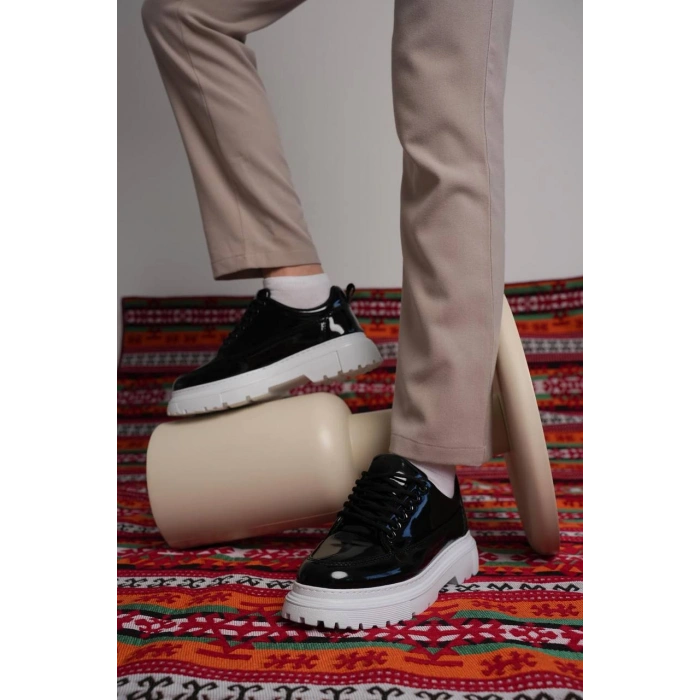 KB-702 Kuback Siyah Rugan Günlük Erkek Ayakkabı