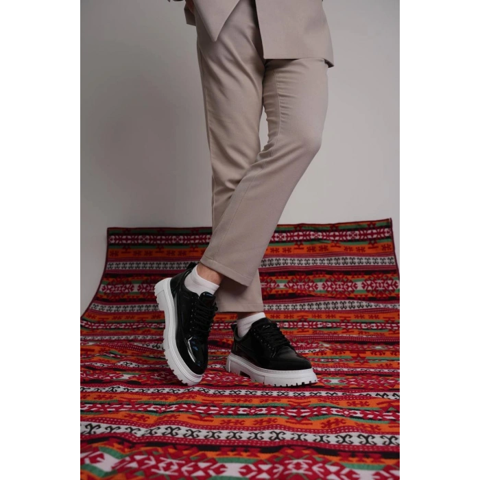 KB-702 Kuback Siyah Rugan Günlük Erkek Ayakkabı