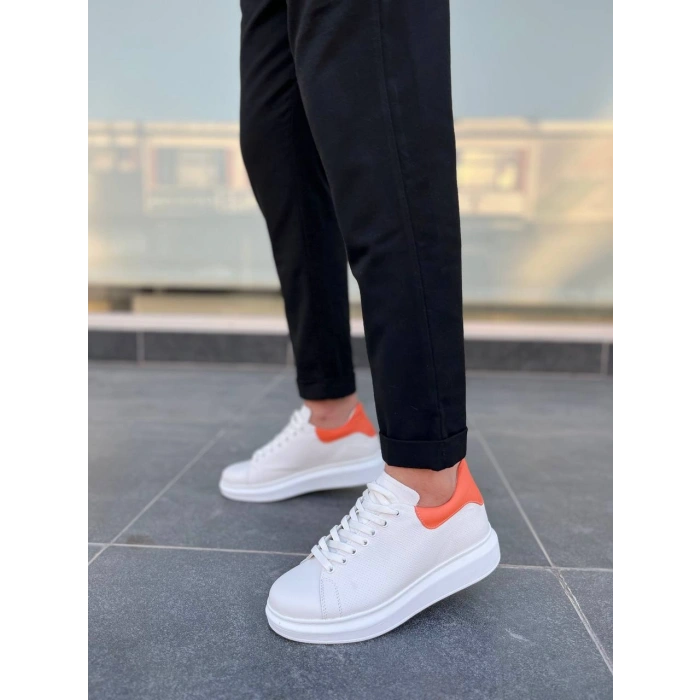 KB-DX3 Kuback Beyaz Deri Günlük Erkek Ayakkabı