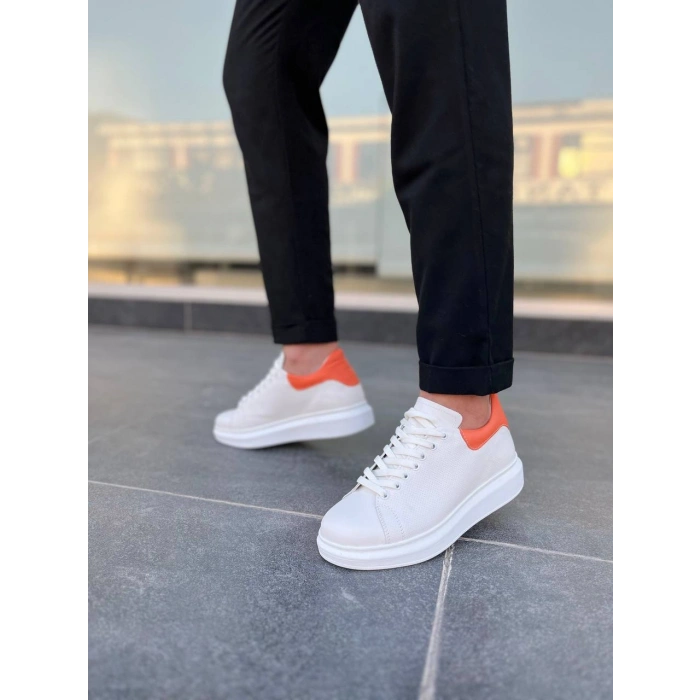 KB-DX3 Kuback Beyaz Deri Günlük Erkek Ayakkabı