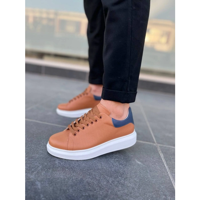 KB-DX3 Kuback Taba Deri Günlük Erkek Ayakkabı