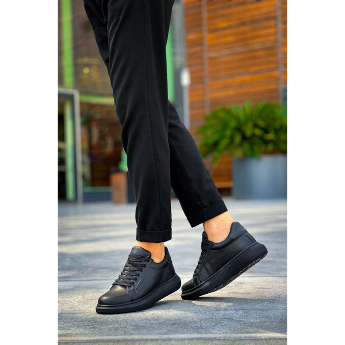 KB-DX46 Kuback Kömür Deri  Günlük Erkek Ayakkabı