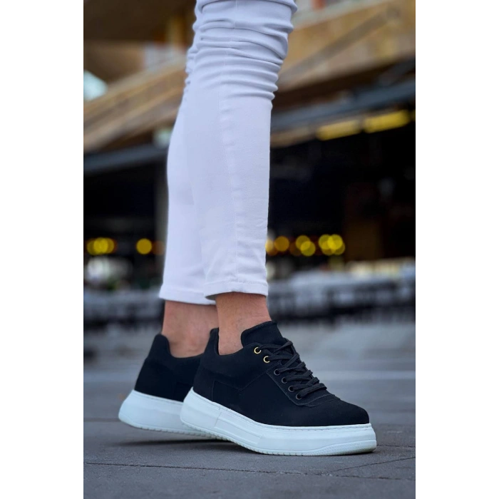 KB-X20 Kuback Siyah Süet  Günlük Erkek Ayakkabı