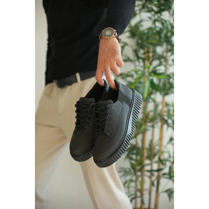 KB-X516 Kuback Kömür Cilt Günlük Erkek Ayakkabı