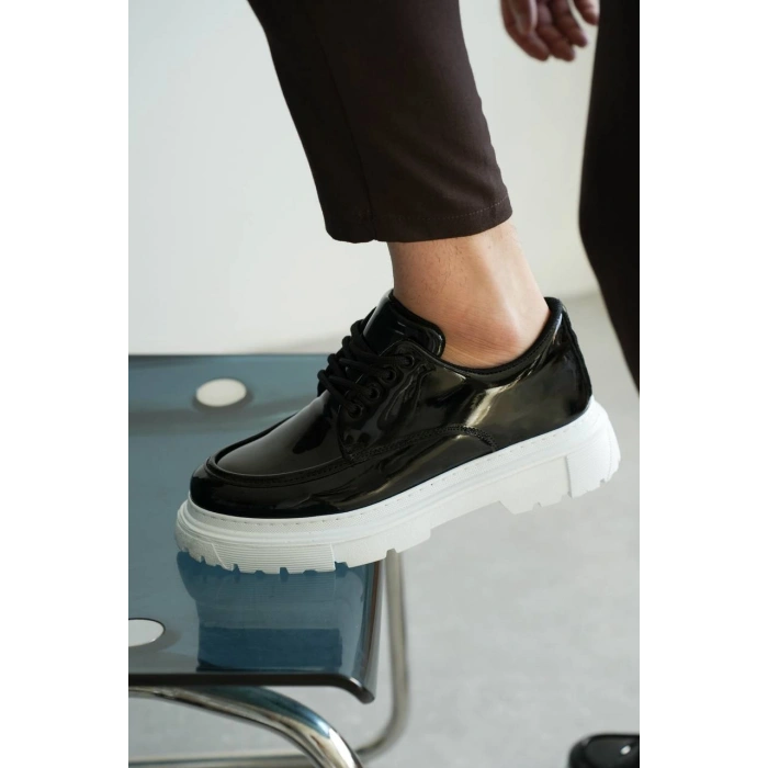 KB-X6 Kuback Siyah Rugan Günlük Erkek Ayakkabı