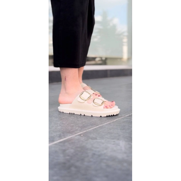 KBTX-1 Kuback Bej Günlük Kadın Terlik