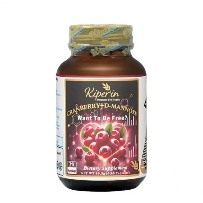 Kiperin Cranberry D-Mannoz Vitamin C 60 Kapsül