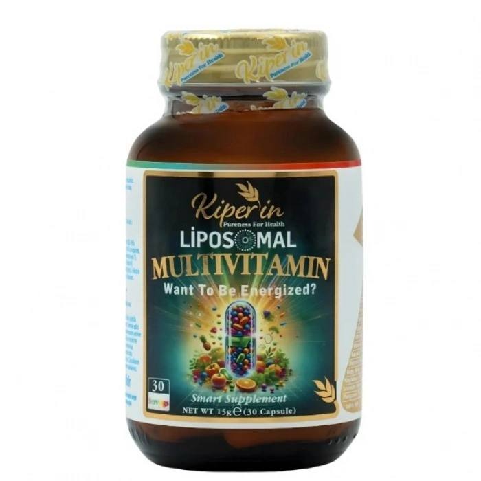 Kiperin Lipozomal Multivitamin 13 Vitamin & 6 Mineral Cilt - Saç - Tırnak & Enerji 30 Kapsül