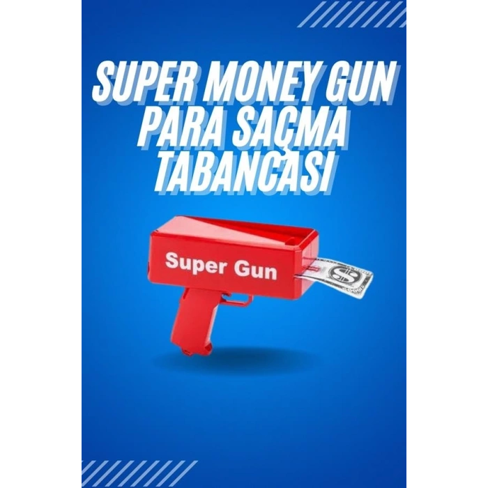 Kırmızı Çocuklara Özel Para Fırlatma Makinesi Para Saçma Tabancası