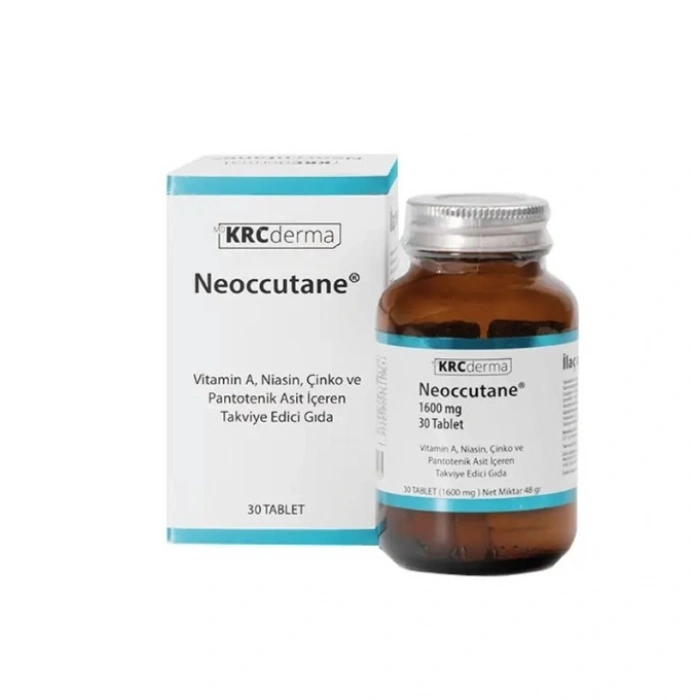 Krc Derma Neoccutane Takviye Edici Gıda 1600 mg 30 Tablet