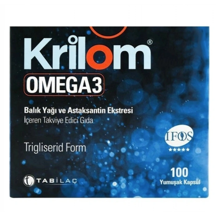 Krilom Omega-3 100 Yumuşak Kapsül