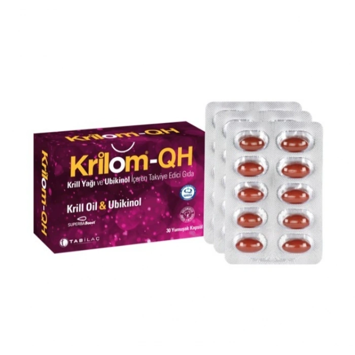Krilom-QH Krill Oil & Ubikinol 30 Yumuşak Kapsül