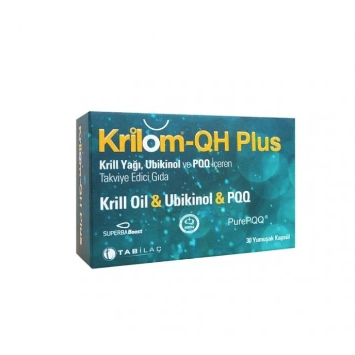 Krilom-QH Plus 30 Yumuşak Kapsül