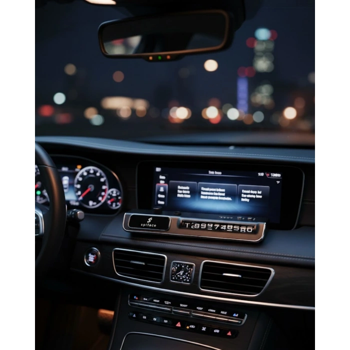 LED Aydınlatmalı Araç Park Numarası Bildirim Cihazı 3 Seviyeli Nemlendirici Özellikli