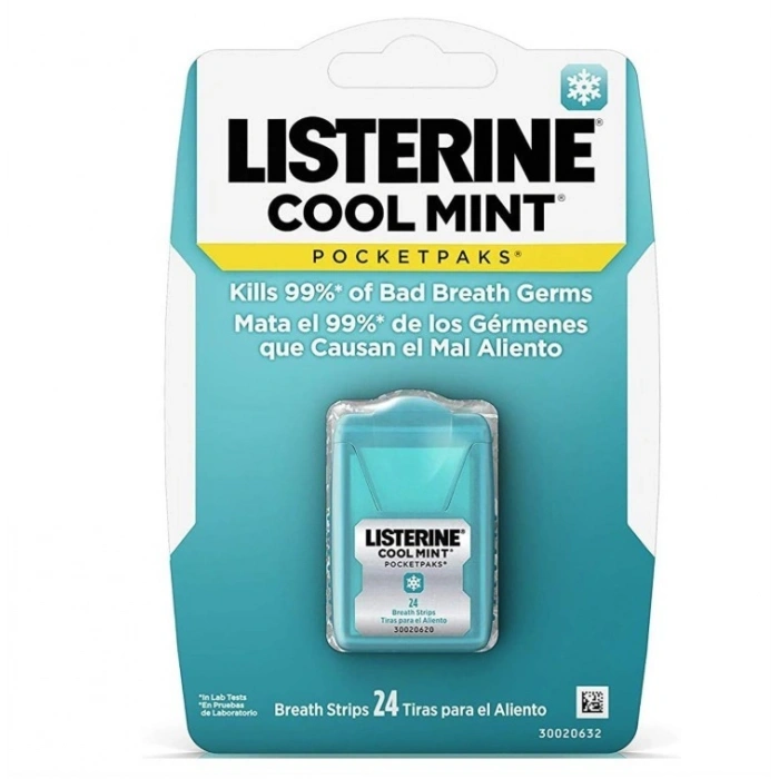 Listerine Cool Mint Pocketpaks 24lü