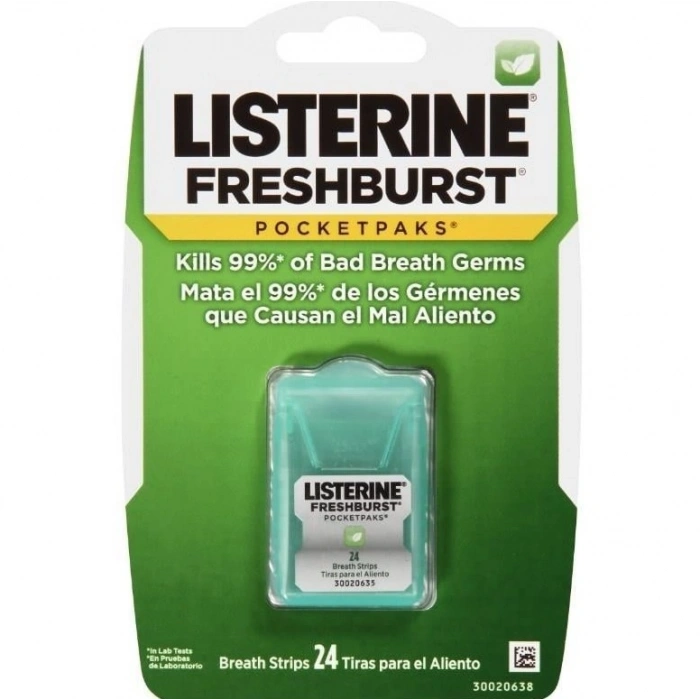 Listerine Freshburst Pocketpaks 24lü