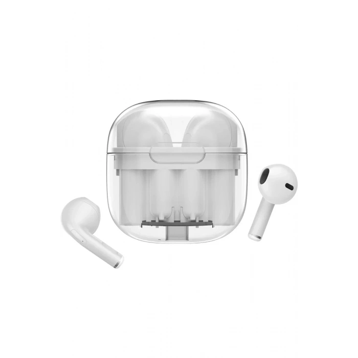 LS-09 Bluetooth 5.3 TWS Kablosuz Airpods Kulaklık - Gümüş