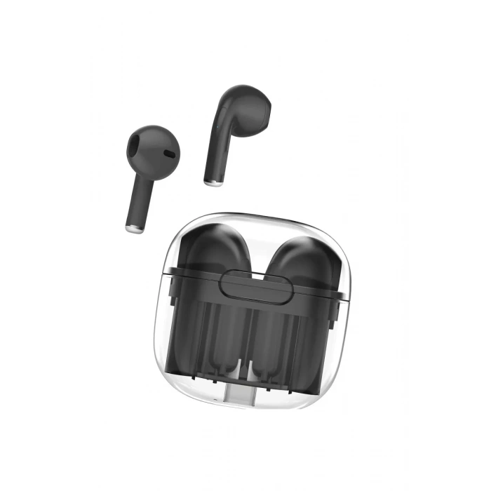 LS-09 Bluetooth 5.3 TWS Kablosuz Airpods Kulaklık - Siyah