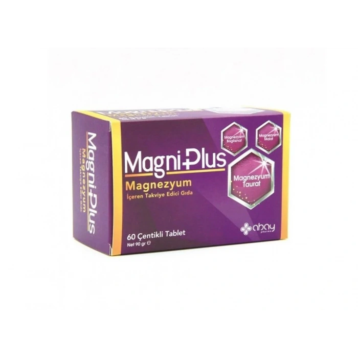 Magni Plus Magnezyum 60 Tablet