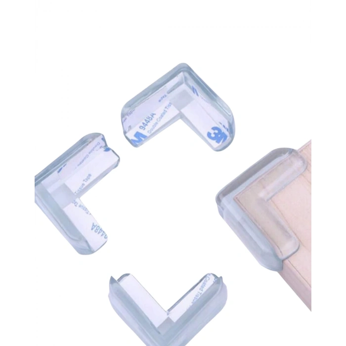 Masa Köşe Koruyucu 4 Lü Set Bebek Çocuk Güvenlik Köşe Aparatı