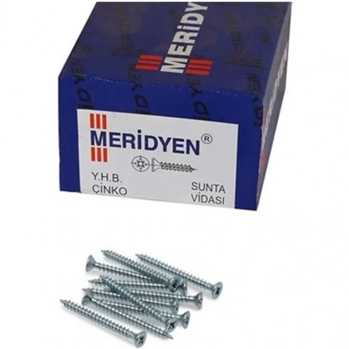 MERİDYEN SUNTA VİDASI 5.0X25 MM 15 ADET