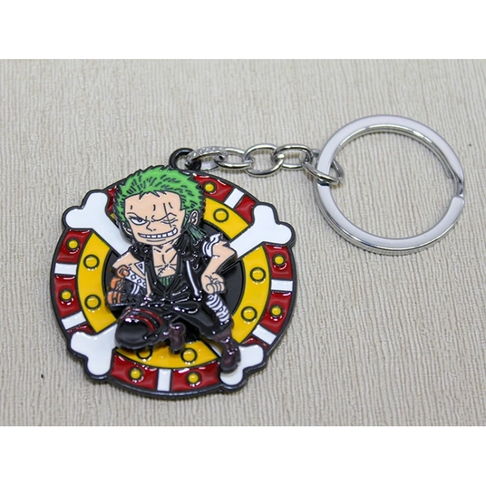Metal Dönen One Piece Anahtarlık
