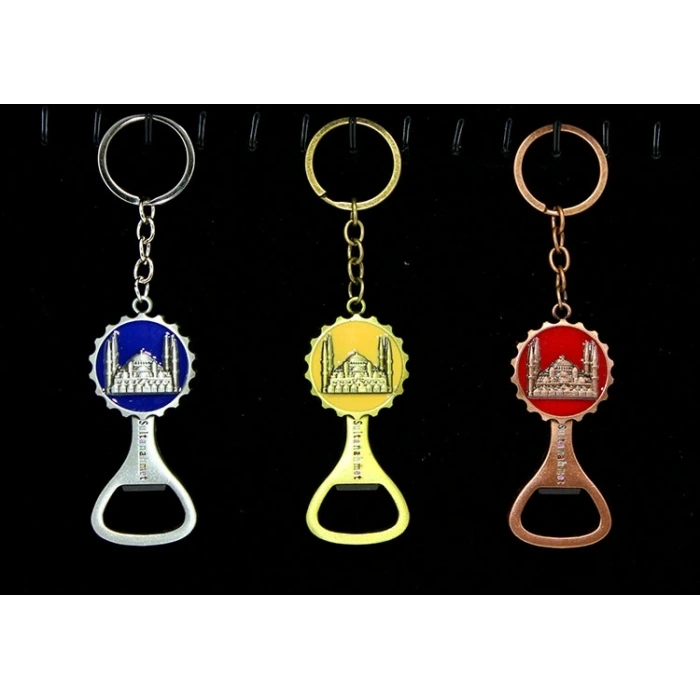 Metal Sultanahmet Anahtarlık Ve Açacak Model 2