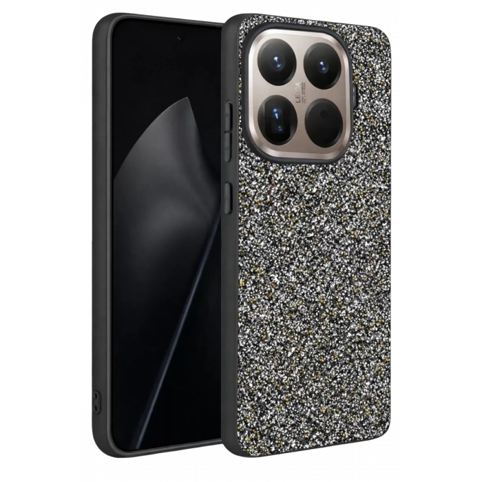 Mi 15T Pro Bright Simli Kapak - Gold