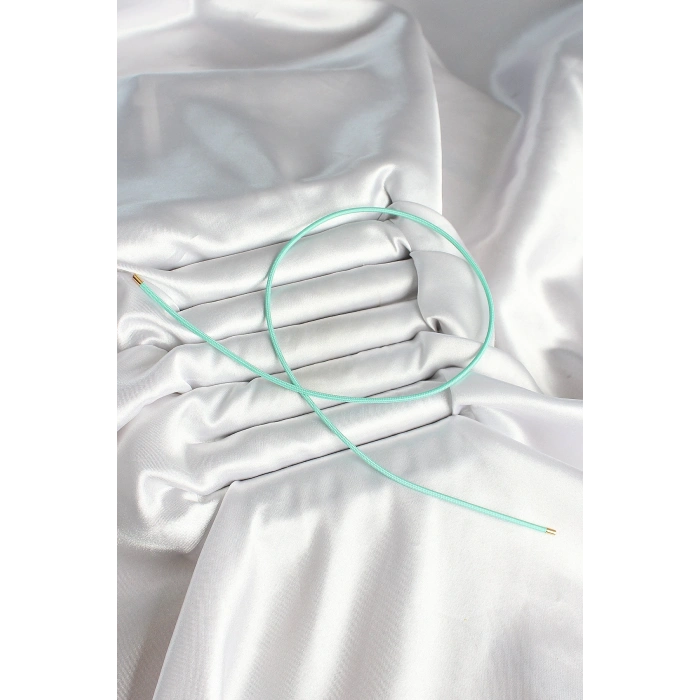 Mıknatıslı Turkuaz Renk Sarmal Kadın Bileklik