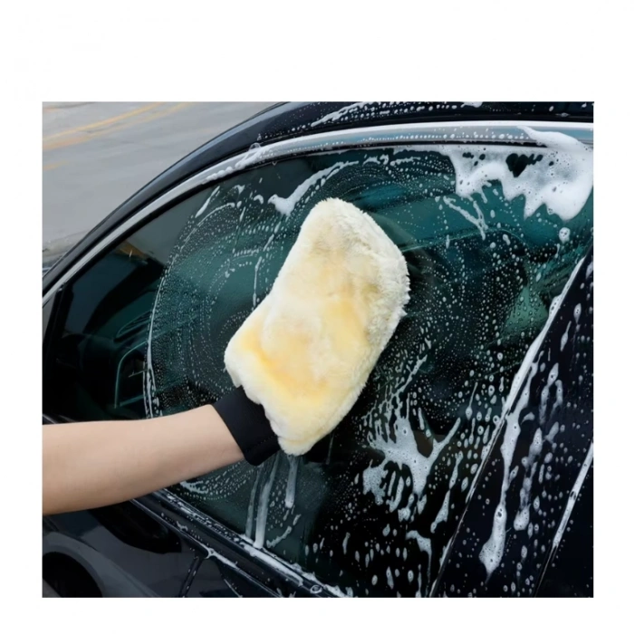 Mikrofiber Oto Temizlik Eldiveni  Oto Yıkama Pelüşü