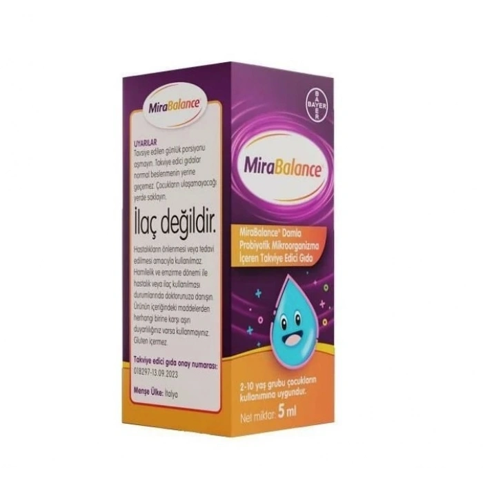 Mirabalance Probiyotik Damla 5 ml